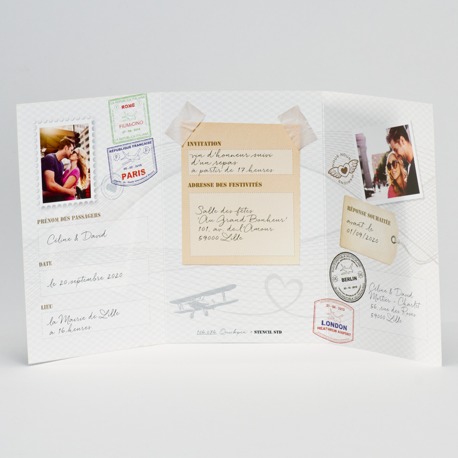 faire part mariage